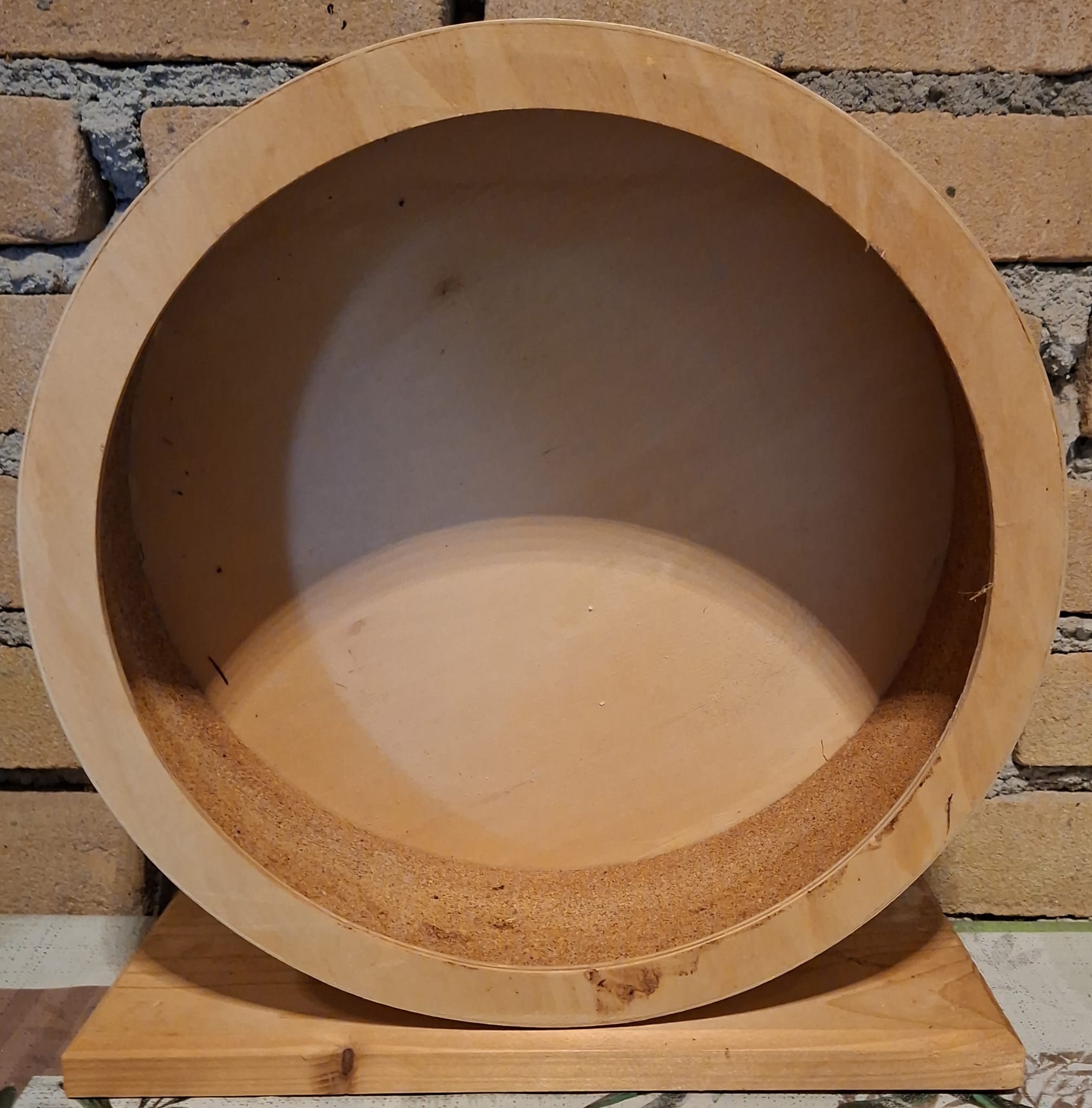 Hout trixie loopwiel